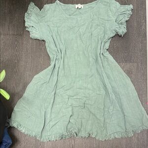 Umgee Kids Casual Mint Dress